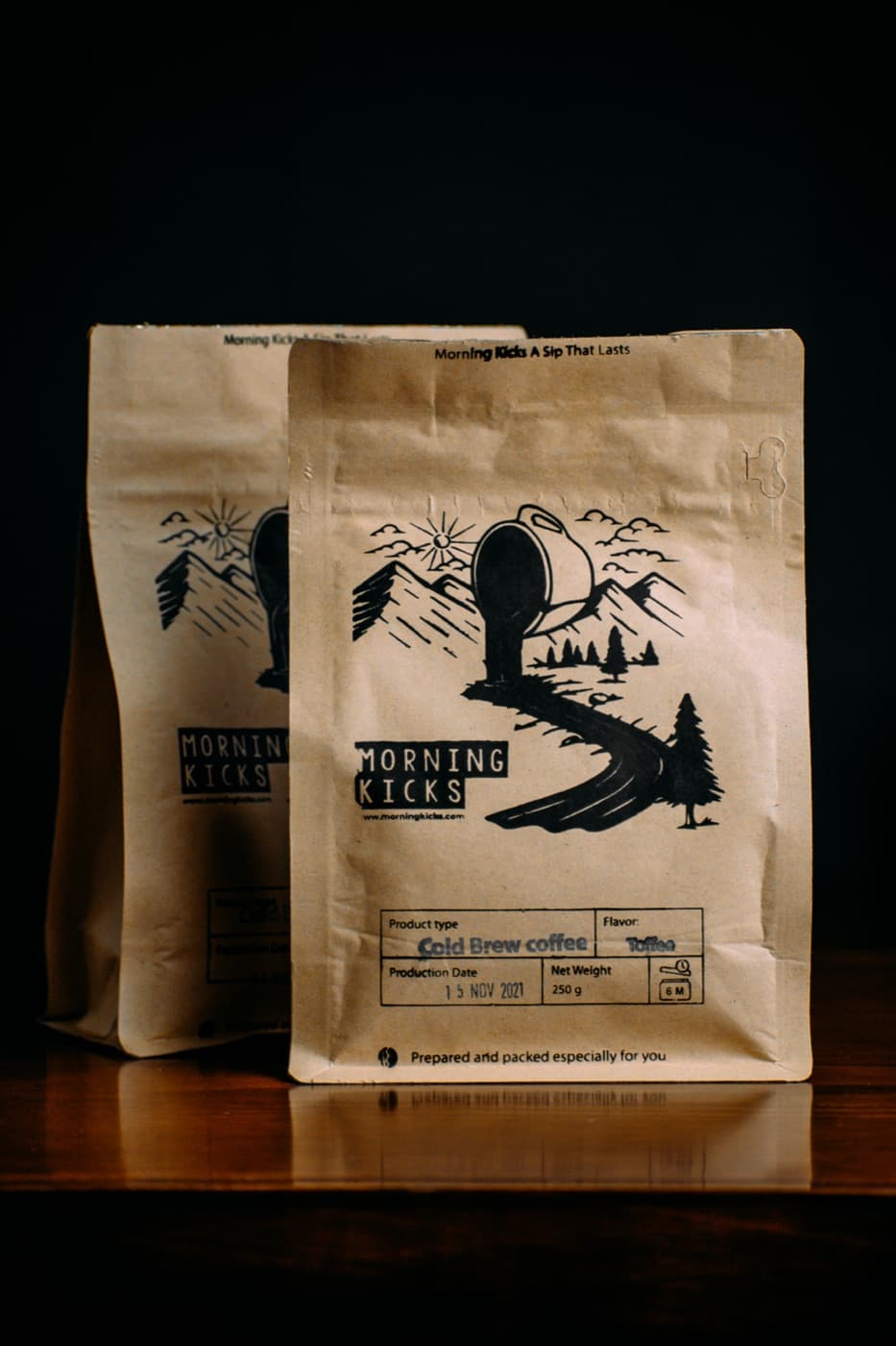 Coffee that arrives before you run out.