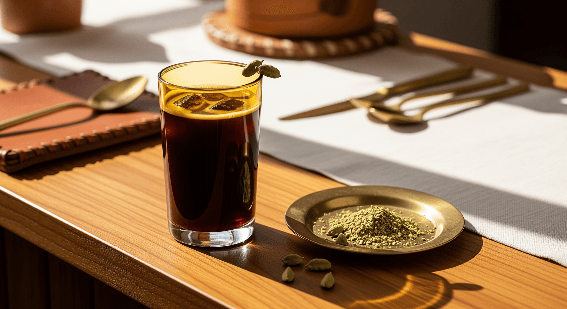 Cardamom cold brew
